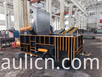 Y81t-400 Push-out Bale Scrap Metal Waste Baling Machine (automatysk)